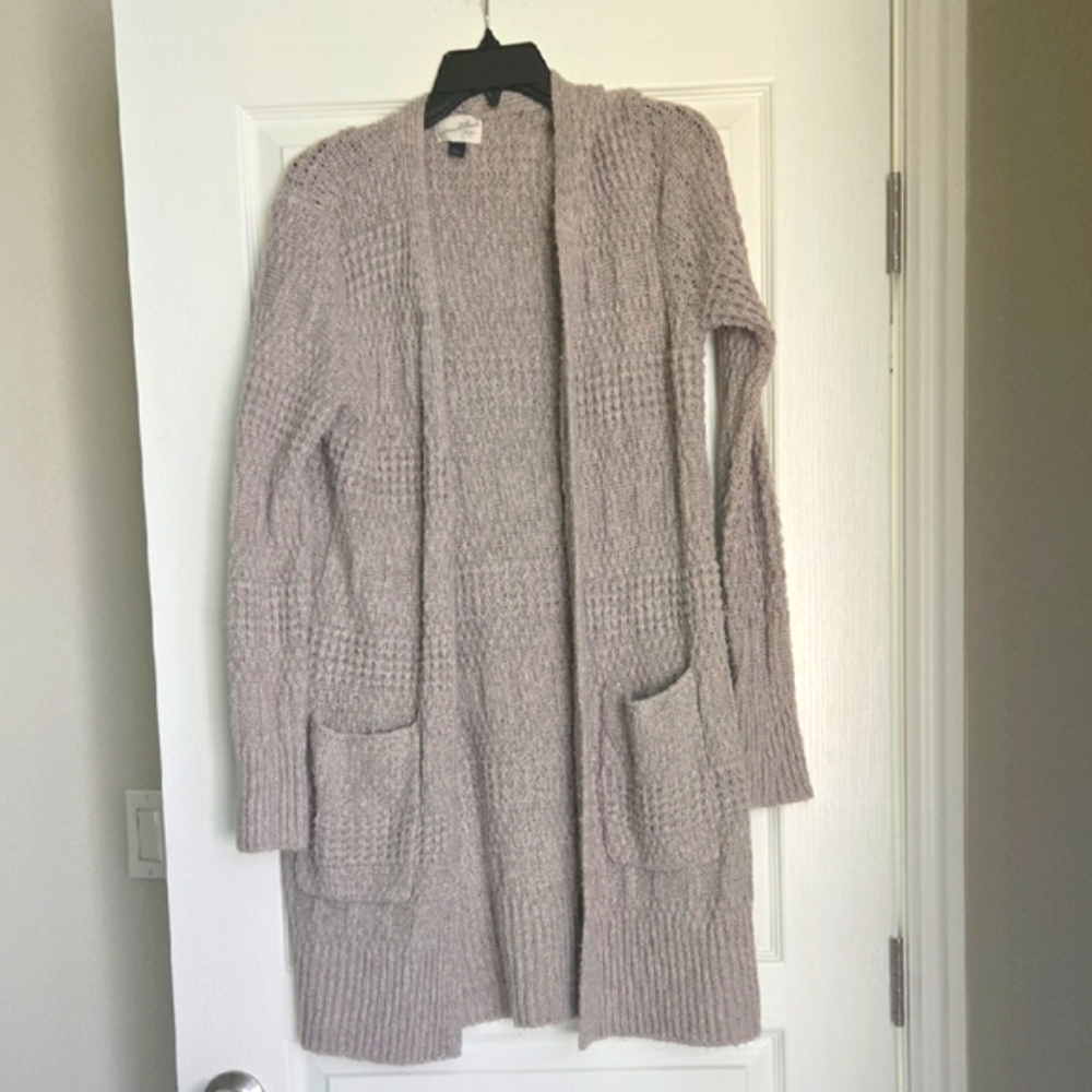 Universal Thread Taupe Knit Cardigan